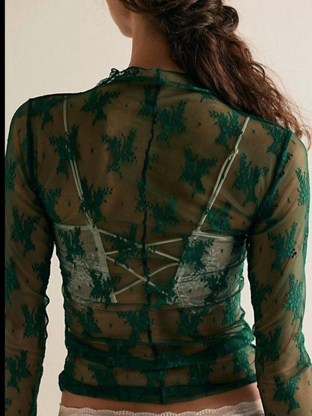 NWT Free People Lady Lux Layering Top